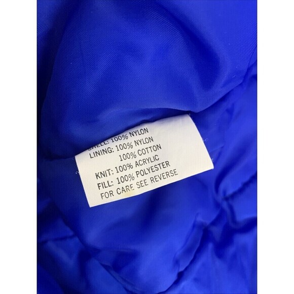 Alpine Way Vintage Baby Snowsuit Full Zip Hooded Blue Purple Neon Nylon 12 Month - Picture 10 of 15